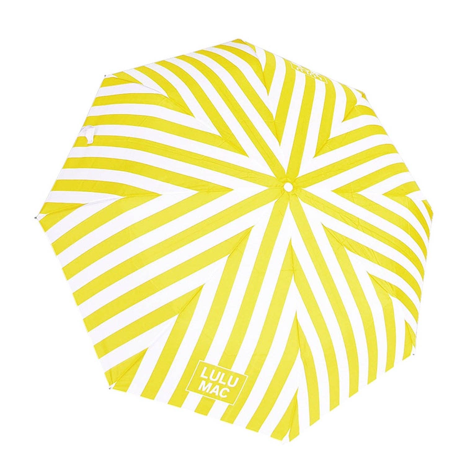 Girlie Girl Originals - Lulu Mac Umbrella-Yellow Stripe