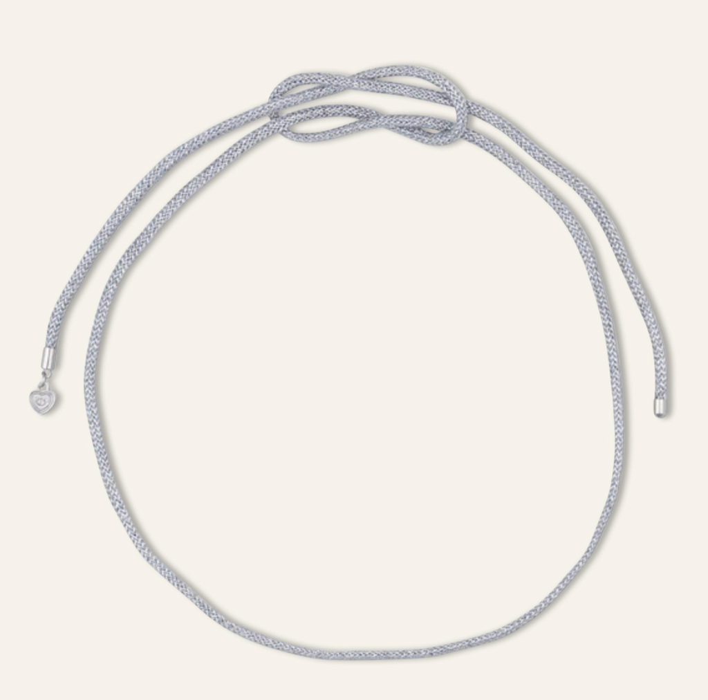 HART - Silver Lurex Necklace Cord