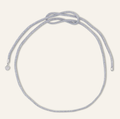 HART - Silver Lurex Necklace Cord