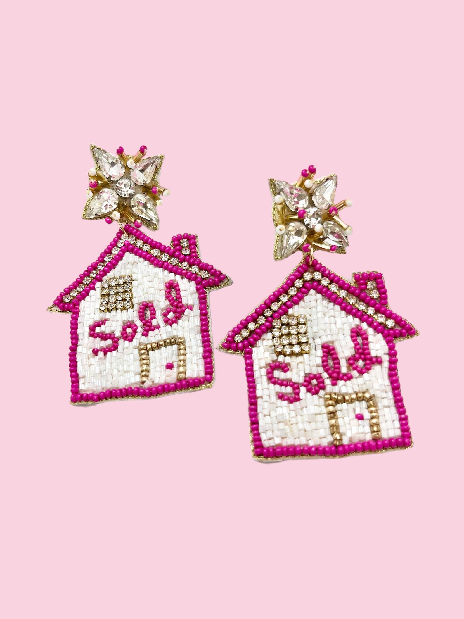 Sold Pink Earring