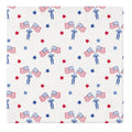 Mary Square - Cocktail Napkin American Flag