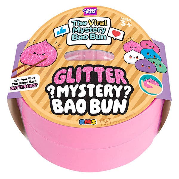 Showcase - Crazy Fun Official Mystery Glitter Bao Bun – Rare Chase