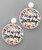 Birthday Earrings Assorted