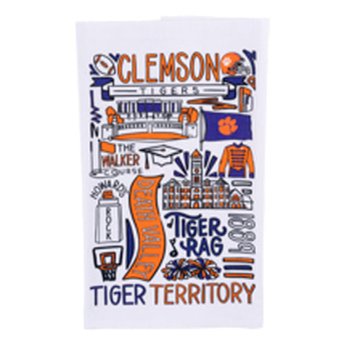 Collegiate Tea Towel