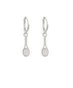 Tennis Racket Dangle Earrings