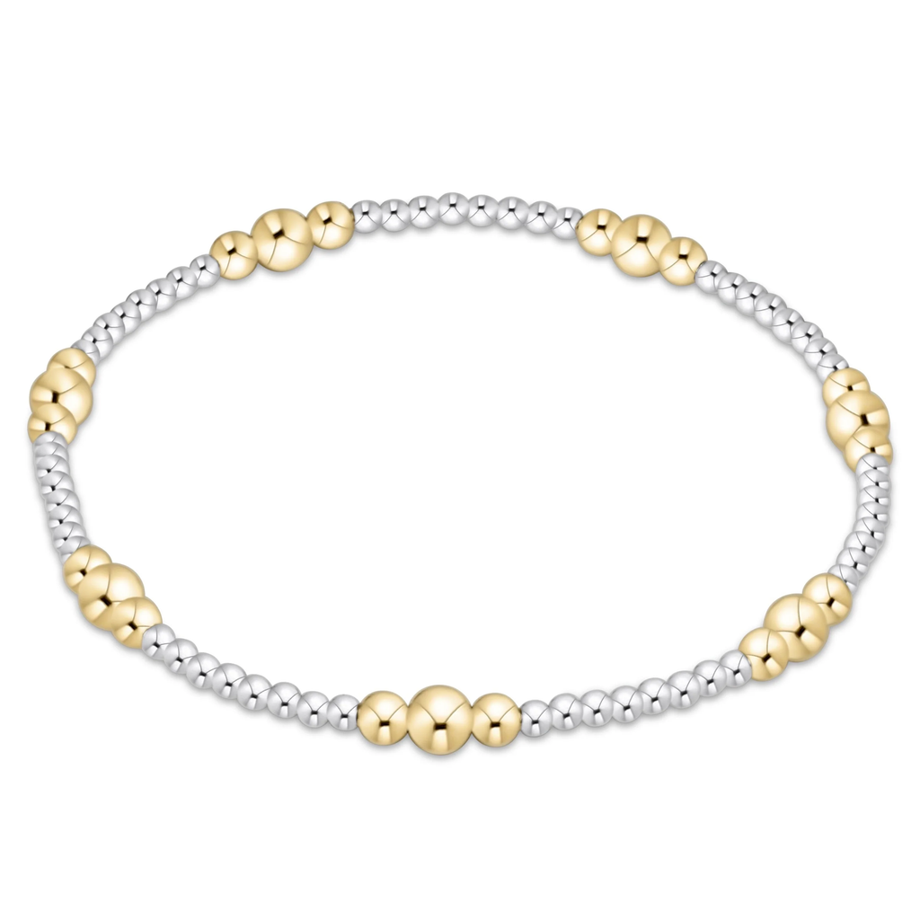 Purpose Mixed Metal Bracelet