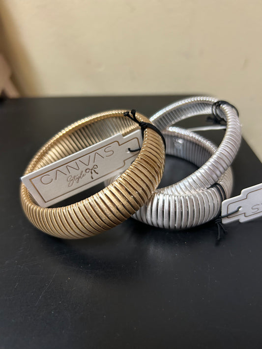 Canvas Florence Statement Watchband Bangle