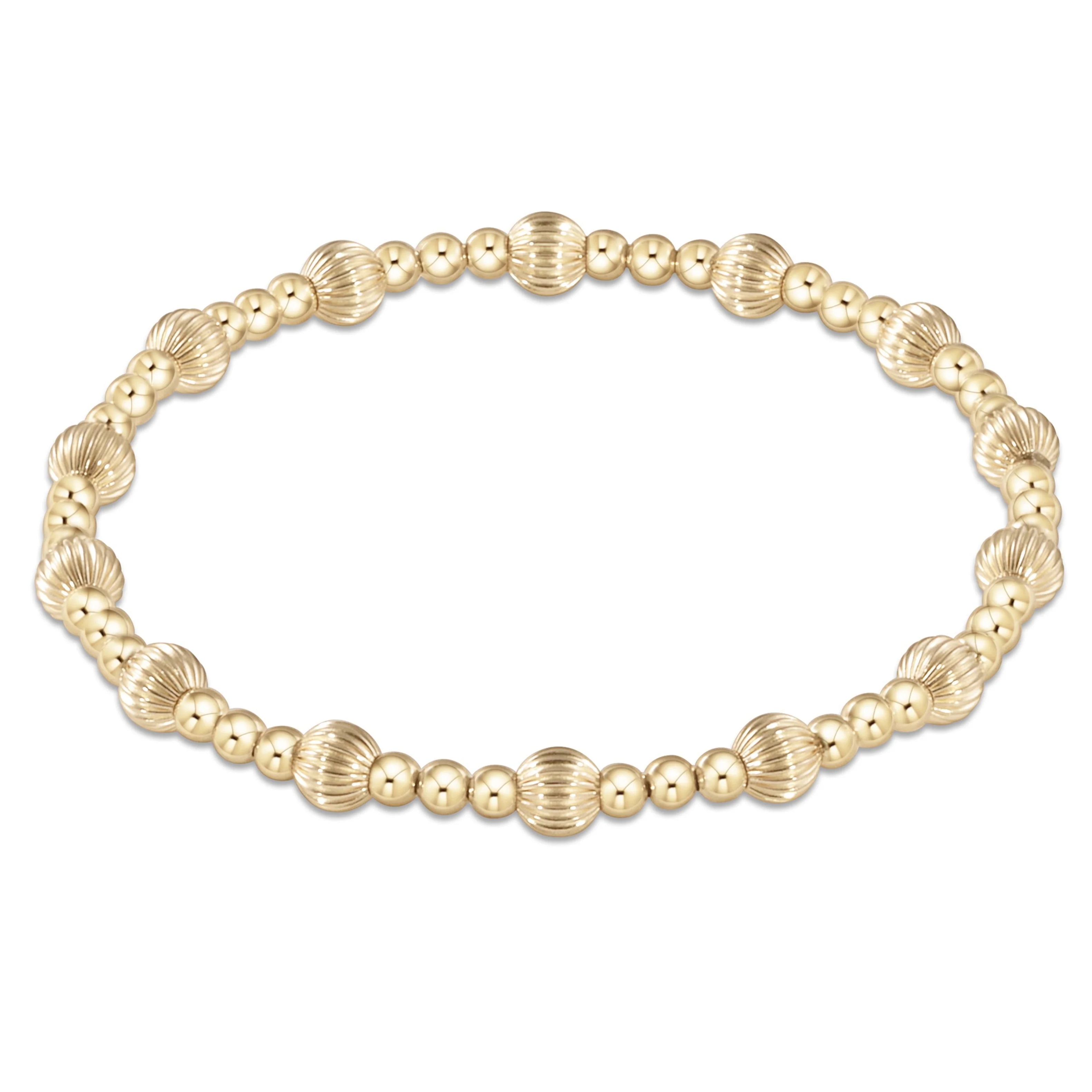 Dignity Sincerity Gold Bracelet