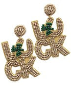 St. Patricks Day Earrings