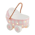 Pink Light Up Baby Carriage