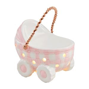 Pink Light Up Baby Carriage
