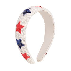 American Beaded Headband