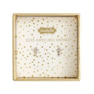 Children's Cross Stud Earrings