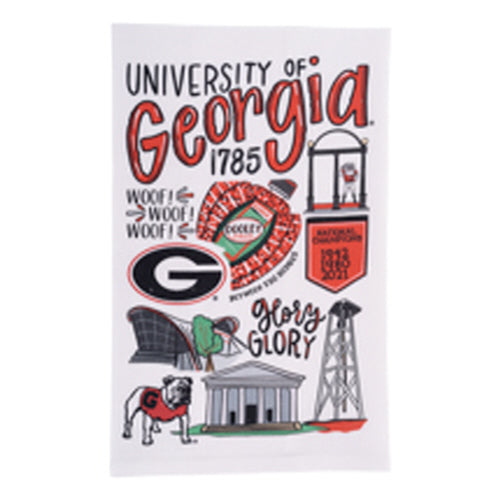 Collegiate Tea Towel