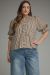 Smocked Ruff Trim Top