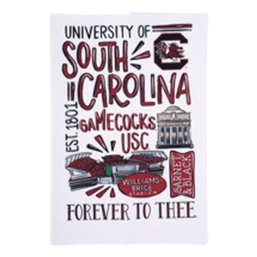 Collegiate Tea Towel