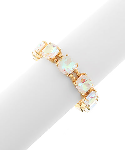 Cushion Cut Stone Bracelets