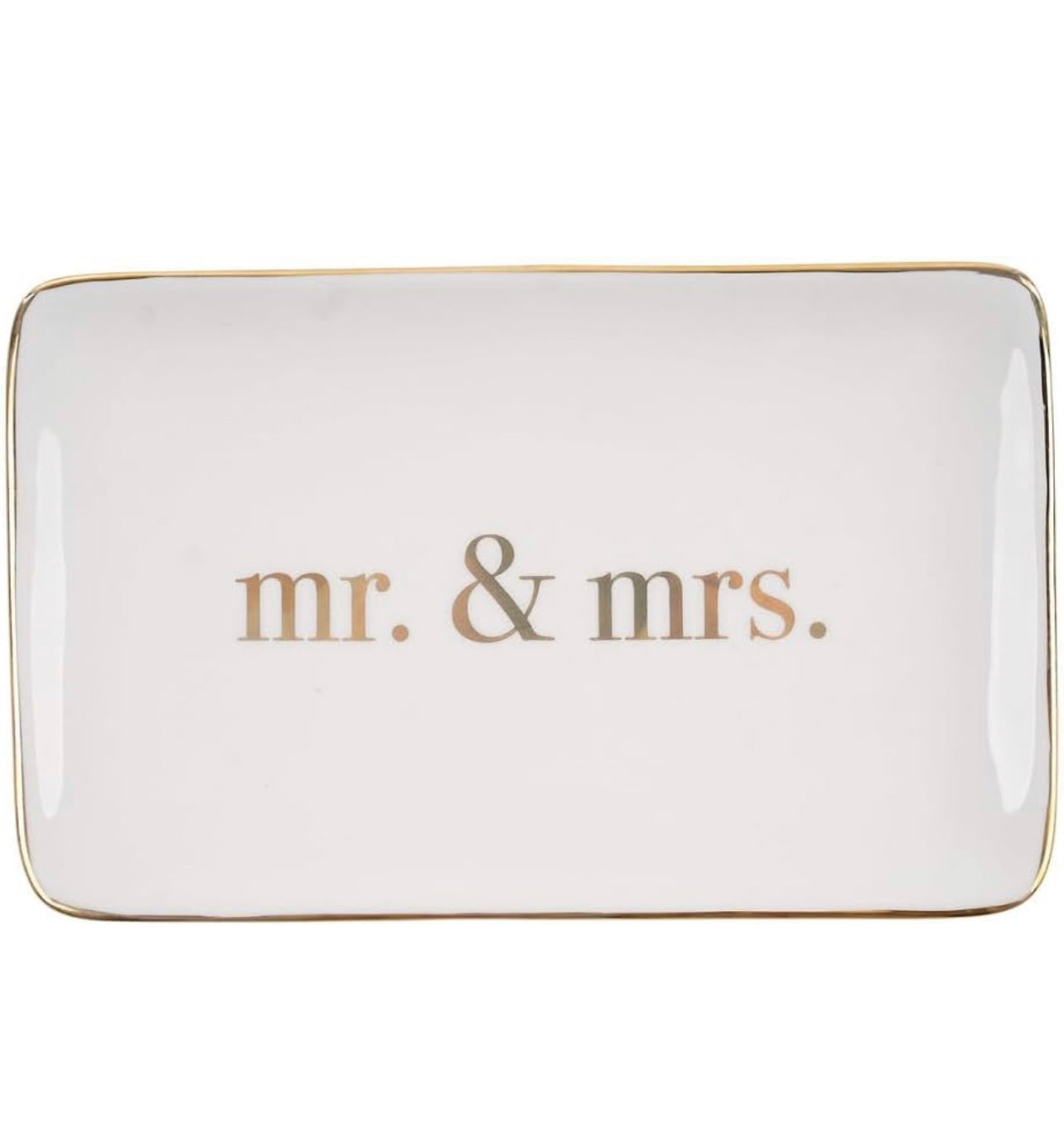 Mr. & Mrs. Trinket Tray