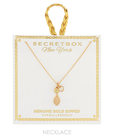 Tennis & Multi Charm Necklace