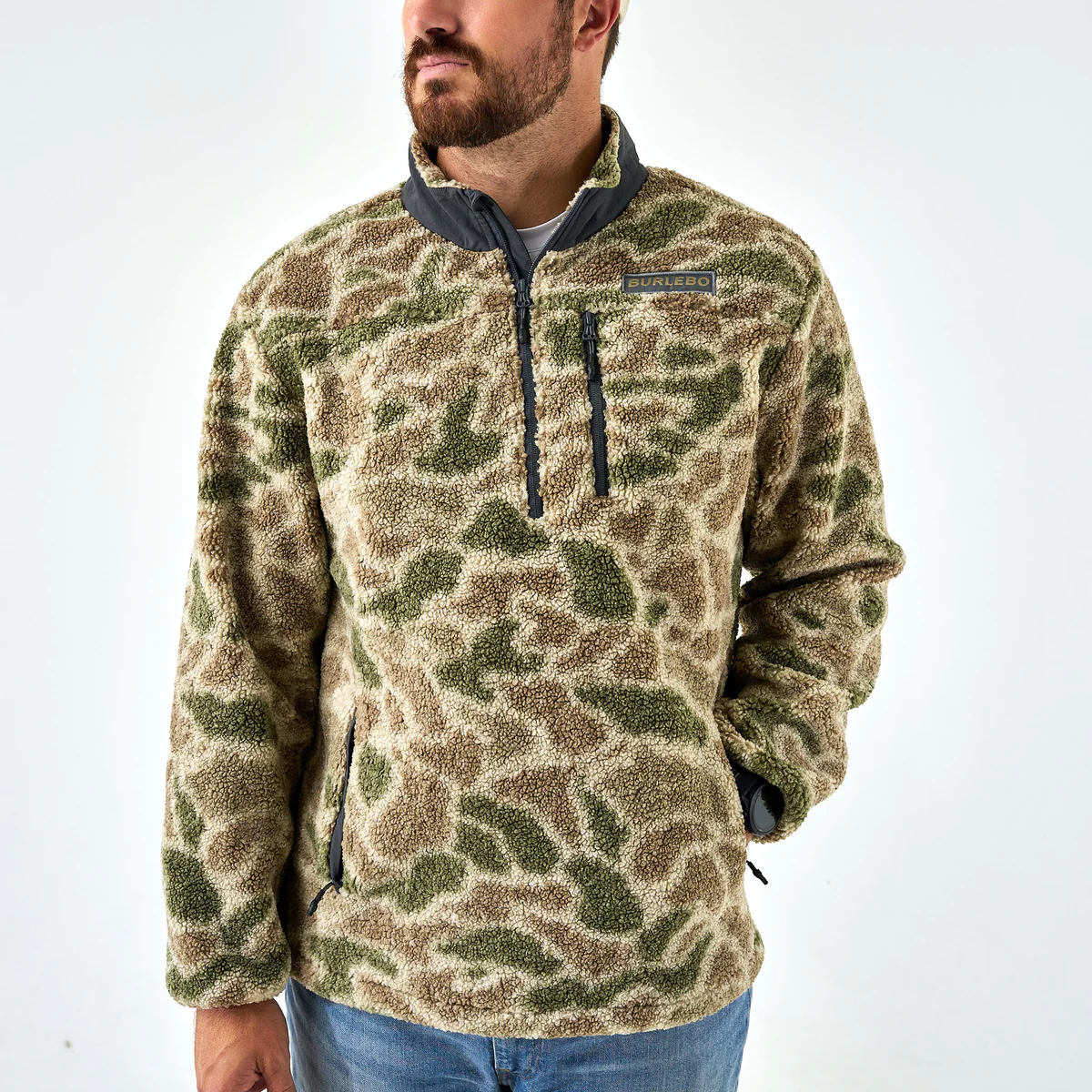 Burlebo Sherpa Quarter Zip