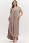 Jersey Knit Maxi Dress