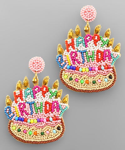 Birthday Earrings Assorted