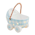 Blue Light-Up Baby Carriage