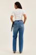 HW R.M. BRENDA 90s Straight w/ Bandana Loop MD Classic Stone Blue