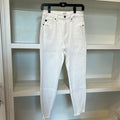 White skinny jeans.