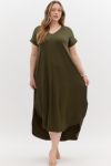 Jersey Knit Maxi Dress