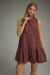 Polka Dot Sleeveless Mini Dress
