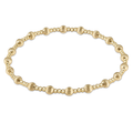 Dignity Sincerity Gold Bracelet
