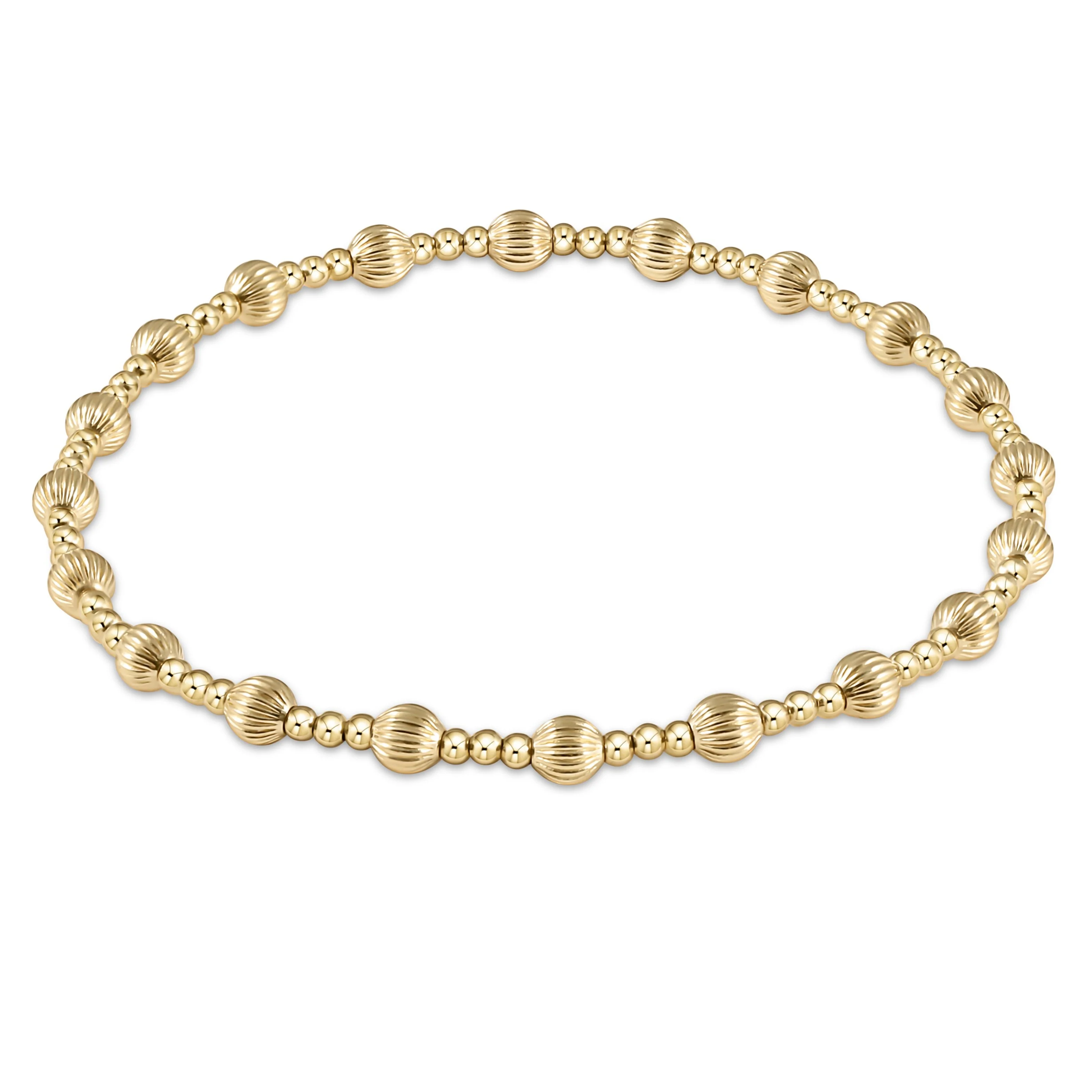 Dignity Sincerity Gold Bracelet