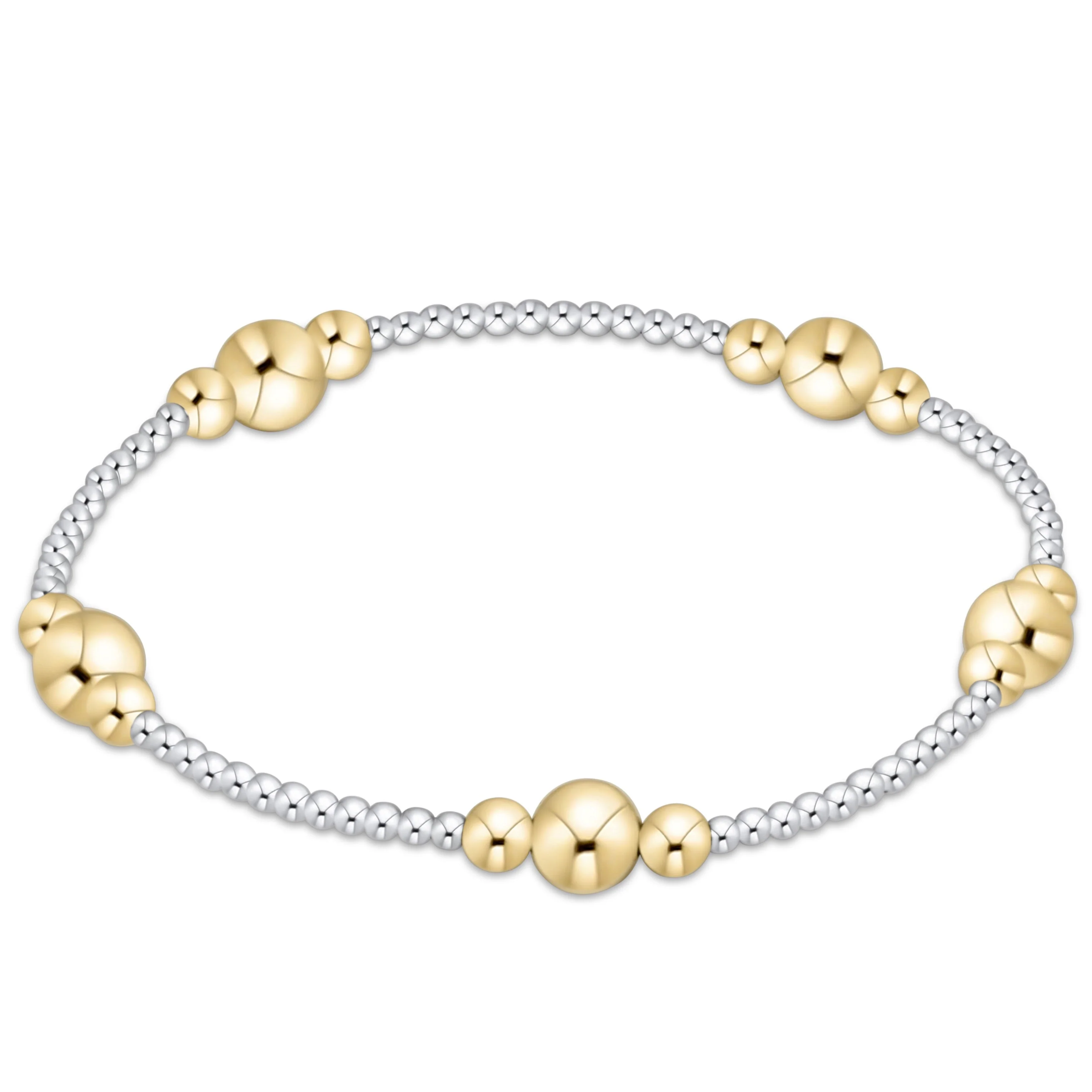 Purpose Mixed Metal Bracelet