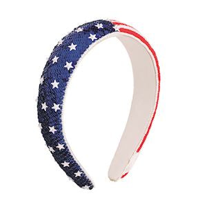 American Beaded Headband